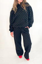 Load image into Gallery viewer, Bambi Polka Dot Sweatpants In Black
