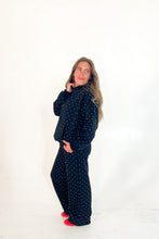 Load image into Gallery viewer, Bambi Polka Dot Sweatpants In Black