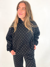 Load image into Gallery viewer, Bambi Polka Dot Sweatpants In Black