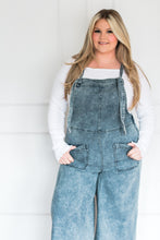 Load image into Gallery viewer, Demi Denim Overalls - Plus