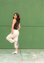 Load image into Gallery viewer, Cream Barrel Jeans