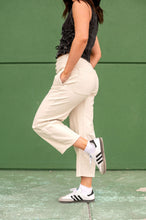 Load image into Gallery viewer, Cream Barrel Jeans