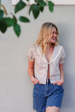 Load image into Gallery viewer, Scallop Denim Shorts