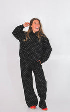 Load image into Gallery viewer, Bambi Polka Dot Sweatpants In Black
