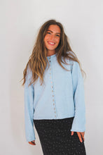 Load image into Gallery viewer, Piper Cardigan in Baby Blue
