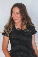Load image into Gallery viewer, Olive Gingham Top
