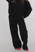 Load image into Gallery viewer, Bambi Polka Dot Sweatpants In Black
