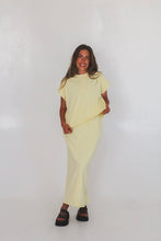 Load image into Gallery viewer, Buttercup Striped Skirt Set
