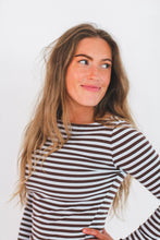Load image into Gallery viewer, Sailor Top in Chocolate
