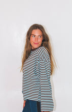 Load image into Gallery viewer, Harper Striped Top in Brown
