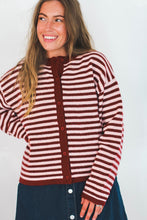 Load image into Gallery viewer, Love Sick Striped Cardigan
