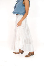Load image into Gallery viewer, Willa White Maxi Skirt

