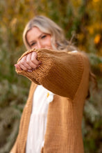 Load image into Gallery viewer, Daisy Knit Cardigan in Camel
