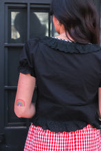 Load image into Gallery viewer, Gingham Tie Front Top
