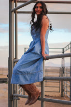 Load image into Gallery viewer, Josie Denim Midi Dress
