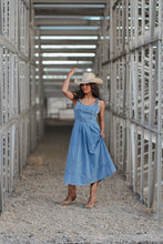 Load image into Gallery viewer, Josie Denim Midi Dress
