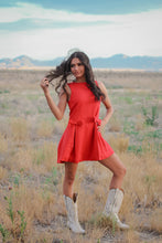 Load image into Gallery viewer, Brooklyn Bow Mini Dress
