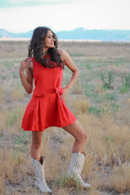 Load image into Gallery viewer, Brooklyn Bow Mini Dress

