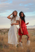 Load image into Gallery viewer, Brooklyn Bow Mini Dress
