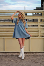 Load image into Gallery viewer, Better Days Denim Dress
