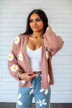 Load image into Gallery viewer, Daisy Knit Cardigan in Pink
